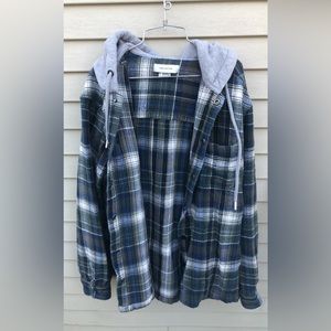 Urban Outfitters Size M Plaid Waffle Jacket Oversized Unisex